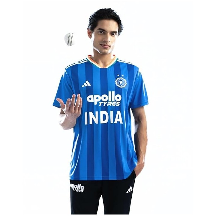 Men India Official T20 International Cricket Fan Jersey