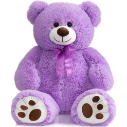 4 Feet Purple Giant Teddy Bear