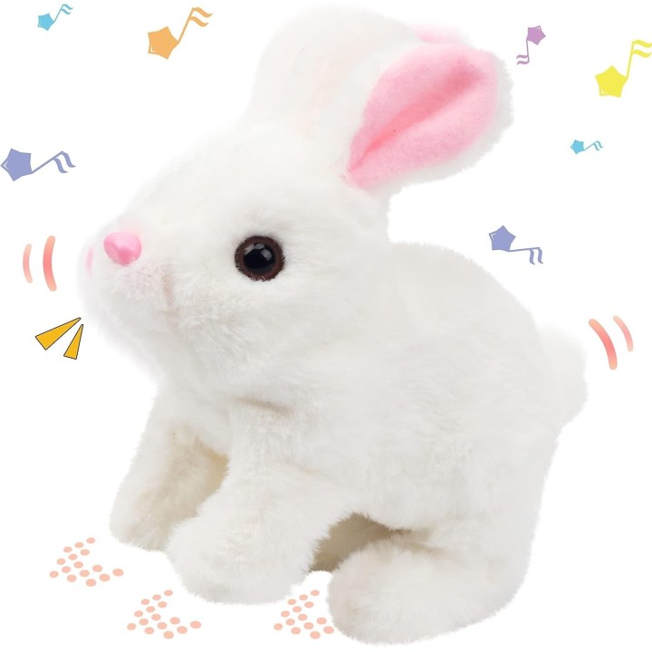 SHINETOY Hopping Rabbit Interactive Electronic Pet