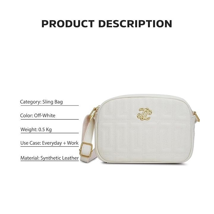 Lavie Signature Women's Quilt Marta Crossbody Sling Bag - update test product