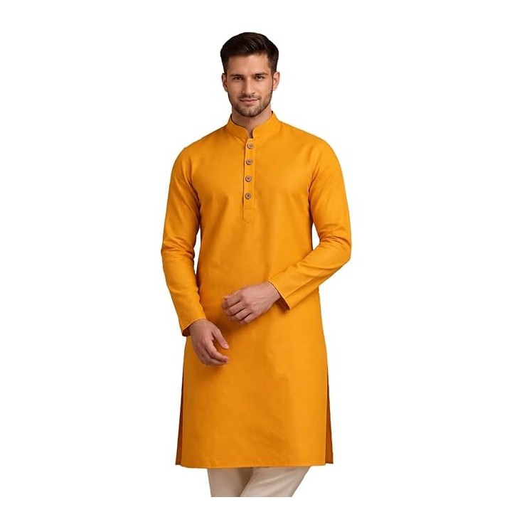 Kurta for Men Ethnic Wear Regular Fit Full Sleeve