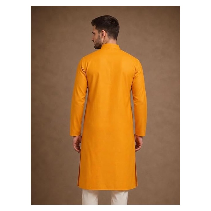Kurta for Men Ethnic Wear Regular Fit Full Sleeve