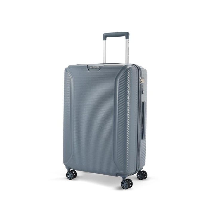 American Tourister Robotech|Small Size Cabin Trolley Bag (55 cm)|360° 8 Wheel Spinner Travel Luggage For Test